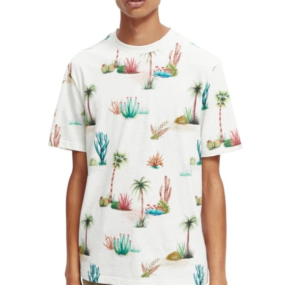 Scotch & soda Regular fit printed organic T-shirt - Picture 2 of 13